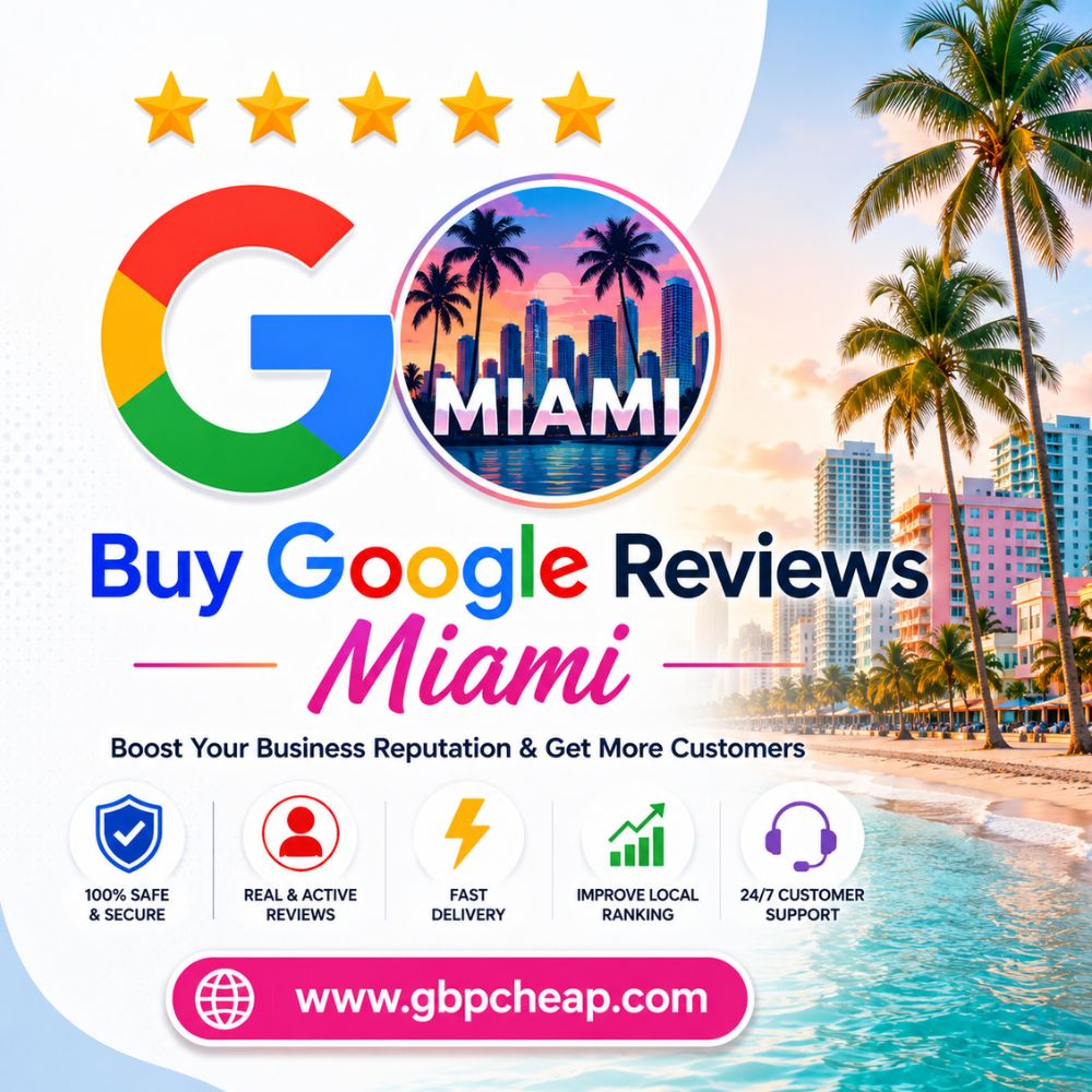Buy Google Reviews Miami 1 Buy Google Reviews Miami - Improve Business Reputation, Customer Trust and Local Search Visibility