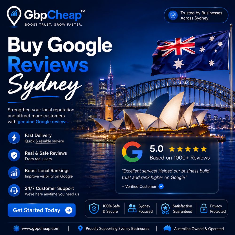Buy Google Reviews Sydney 1 Buy Google Reviews Sydney – Professional Google Review Service for Sydney Businesses | GbpCheap