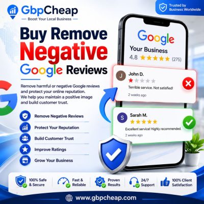 Buy Remove Negative Google Reviews service to protect your online reputation, improve business credibility, and maintain a positive Google Business Profile.