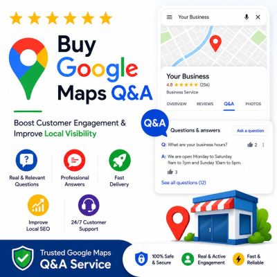 Buy Google Maps Q&A Service to boost customer engagement, improve local SEO, and increase Google Business Profile visibility.