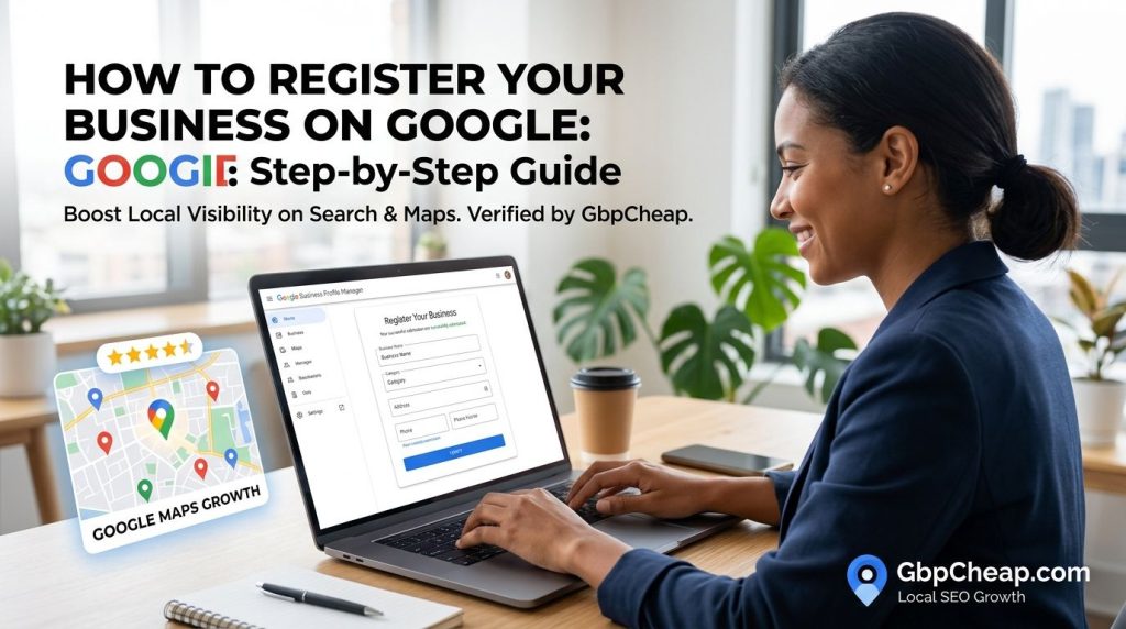 How to register your business on google step by step guide by GbpCheap