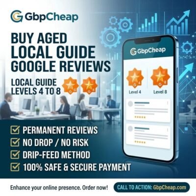 Buy Aged Local Guide Google Reviews (Level 4 to 8)
