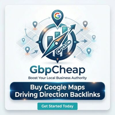 Buy Google Maps Driving Direction Backlinks