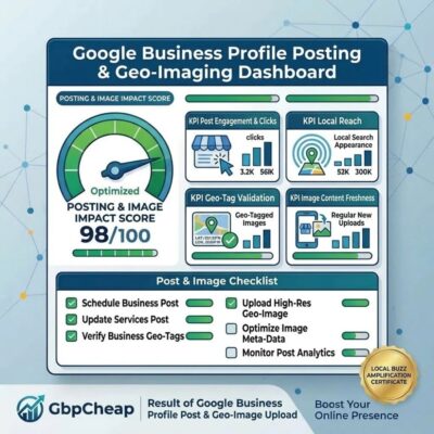 Google Business Profile Post & Geo-Image Upload
