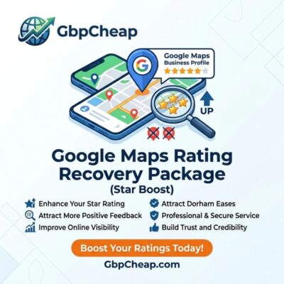 Google Maps Rating Recovery Package