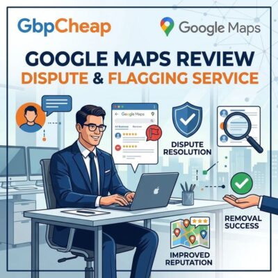 Google Maps Review Dispute & Flagging Service